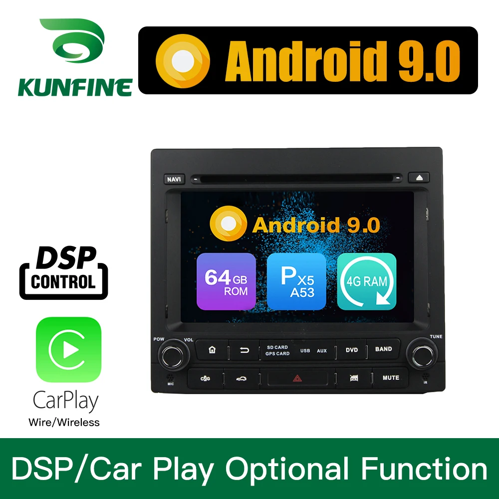 Android 9,0 Восьмиядерный 4 Гб ОЗУ 64 Гб ПЗУ автомобильный DVD gps навигатор мультимедийный плеер стерео для PEUGEOT 405 головное устройство радио