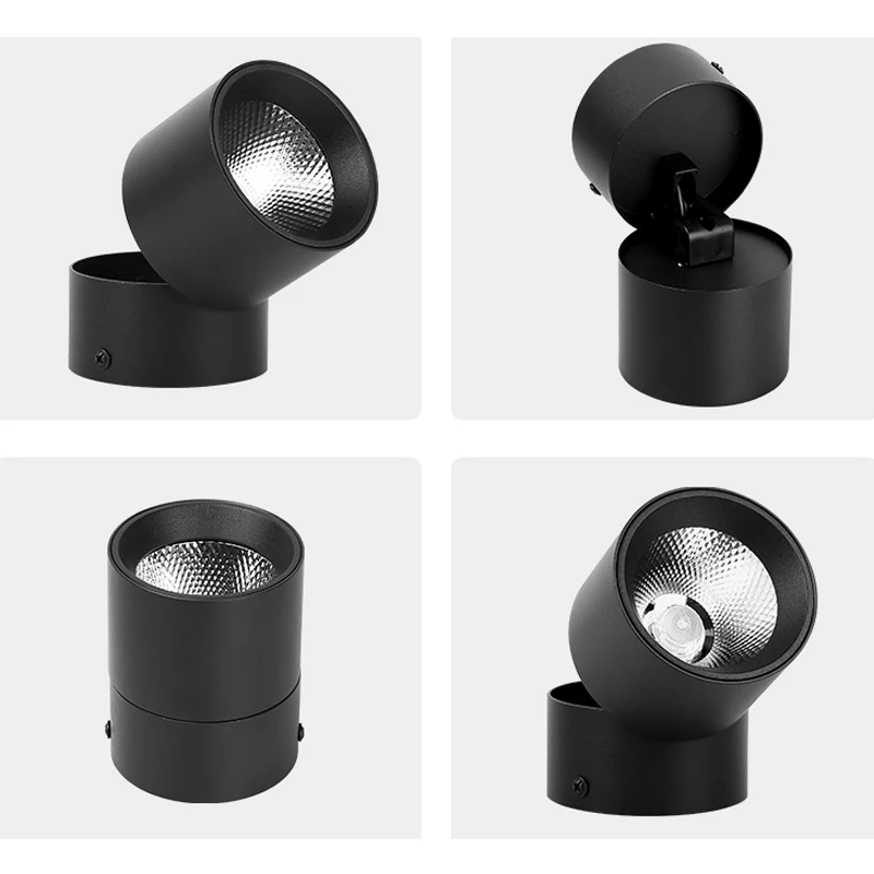 Description Picture 6 of itemCOB LED Spotlight Foldable Ceiling foco Lamp 220V Surface Mounted Downlight mini led 5W~25W LivingRoom Kitchen Street Spotlights