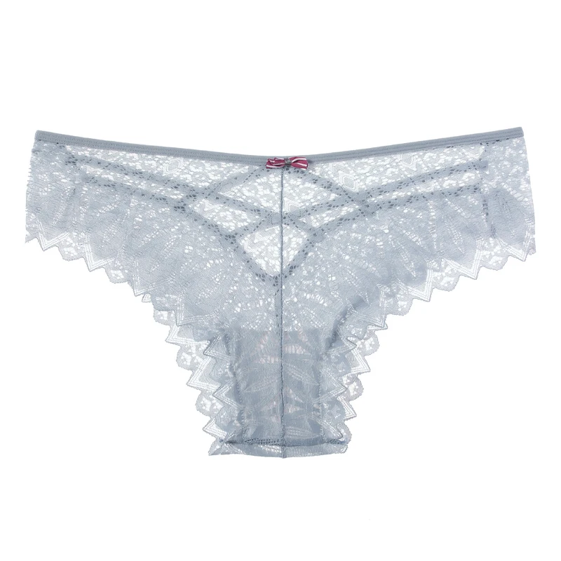 thumbnail image 1 of Felinus-bragas de encaje para mujer, ropa interior Sexy de cintura baja, calada, lencería cómoda sólida, 1 of 5