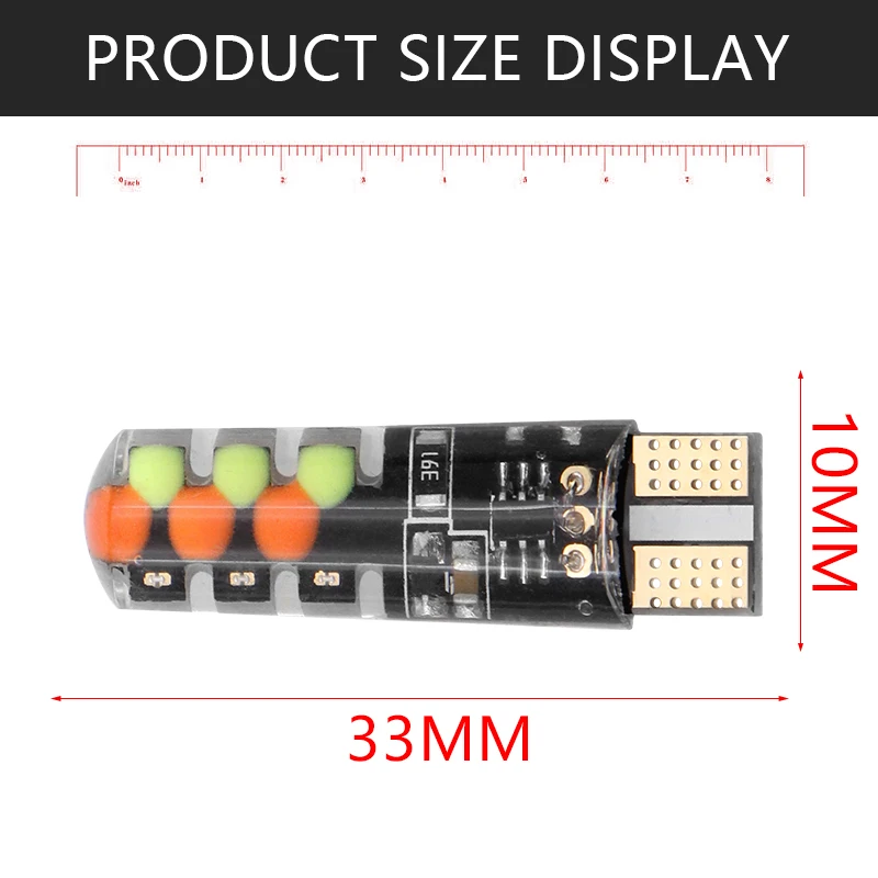 Универсальный автомобильный RGB Led W5W T10 RGB COB 12SMD габаритные огни красочные многорежимные автомобильные лампочки с пультом дистанционного управления 12 В