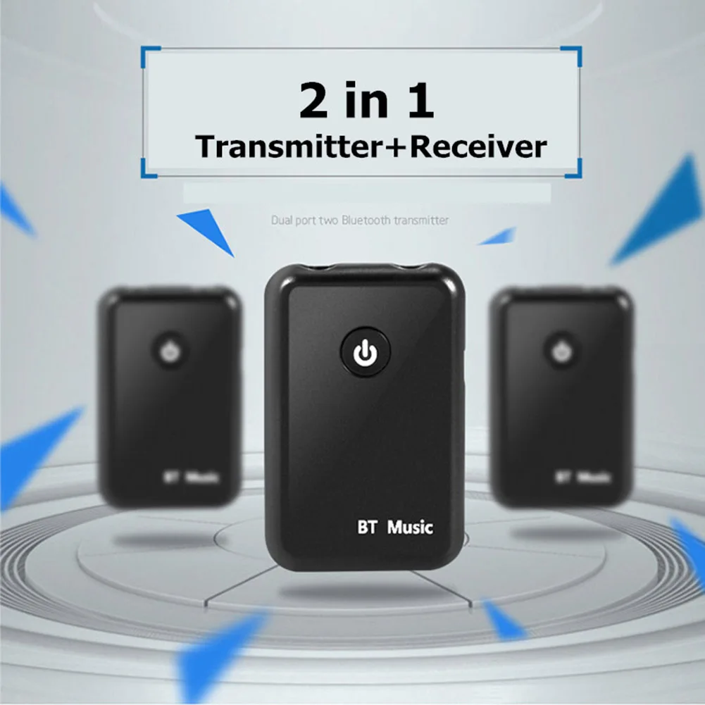Портативный 2 в 1 3,5 мм Bluetooth 4,2 аудио музыкальный приемник передатчик адаптер