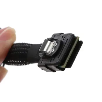 

1Pc Mini SAS 36P SFF-8087 Male TO Mini SAS 36P Male Server HDD Data Transmission Cable Nylon Braid