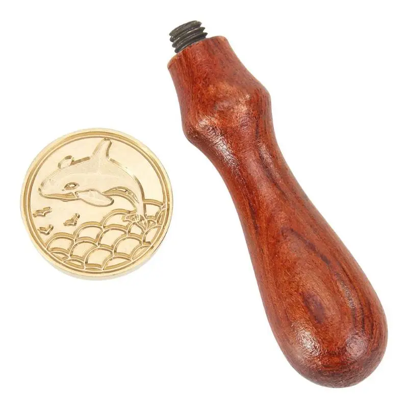 Ретро Сделай Сам уплотнительный воск животный принт огненная краска конверт Свадебный дворец штамп конверт ручной работы Хобби DIY Инструменты
