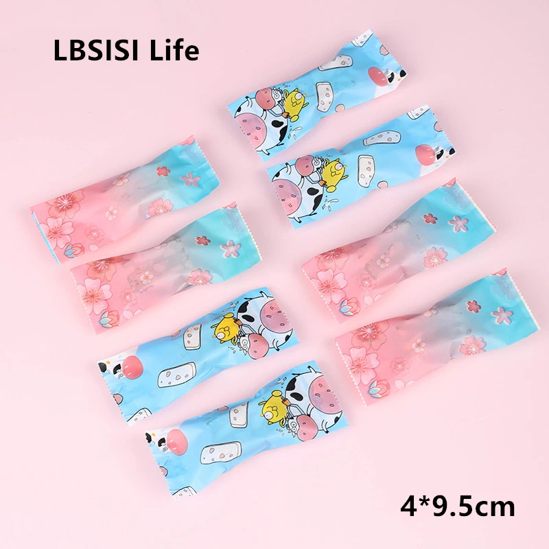 Lbssisi Life 200 шт. мешочки для конфет Nougat Niuza с горячим уплотнением пакетики еды и