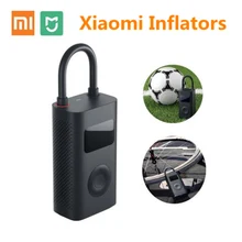 Xiaomi Mijia Smart Inflator цифровой насос давления в шинах портативный компрессор мониторинга мульти-сопло для автомобиля велосипед мяч мотоцикл