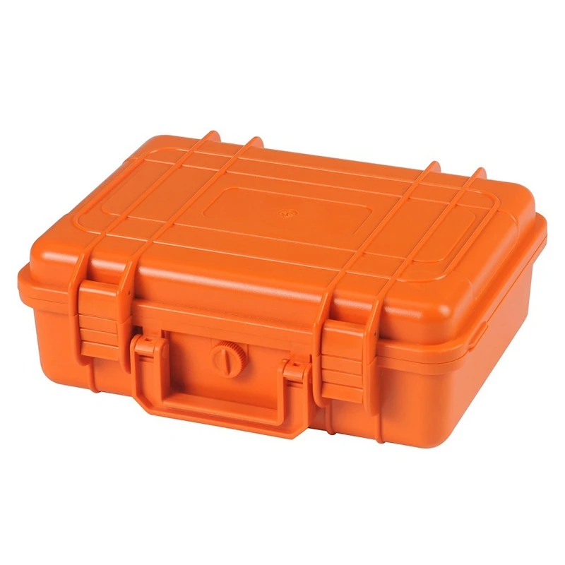 

Promotion! PP Orange Sealed Waterproof Drying Box Safety Equipment Box Portable Tools Outdoor Survival Scuba Diving Snorkeling S
