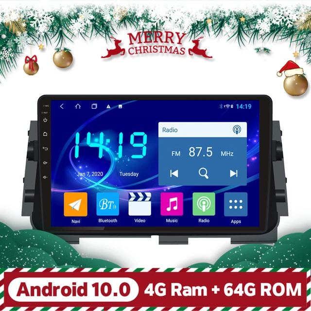 $330.22 4GB Ram 10.1 Inch Android 10 Car Audio Gps Navigation For Nissan Micra Kicks Multimedia Player Radio Dvd System Deluxe Edition