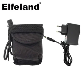 

Elfeland 9600mah rechargeable battery, 6x18650 8.4v battery for x2 x3 u2 t6 bicycle led with bicycle charger accessory