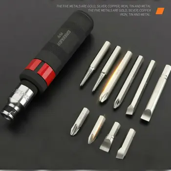

14 Impact Screwdriver Set Multifunctional hand tools Screw driver Set Professional Portable For Loosening Frozen Bolts