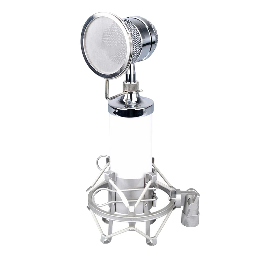

Phone Microphone Karaoke Singing Mic Decorative Mic Gaming Mic Noise Immunity High Sensitivity Condenser 7.87*7.87*3.54inch