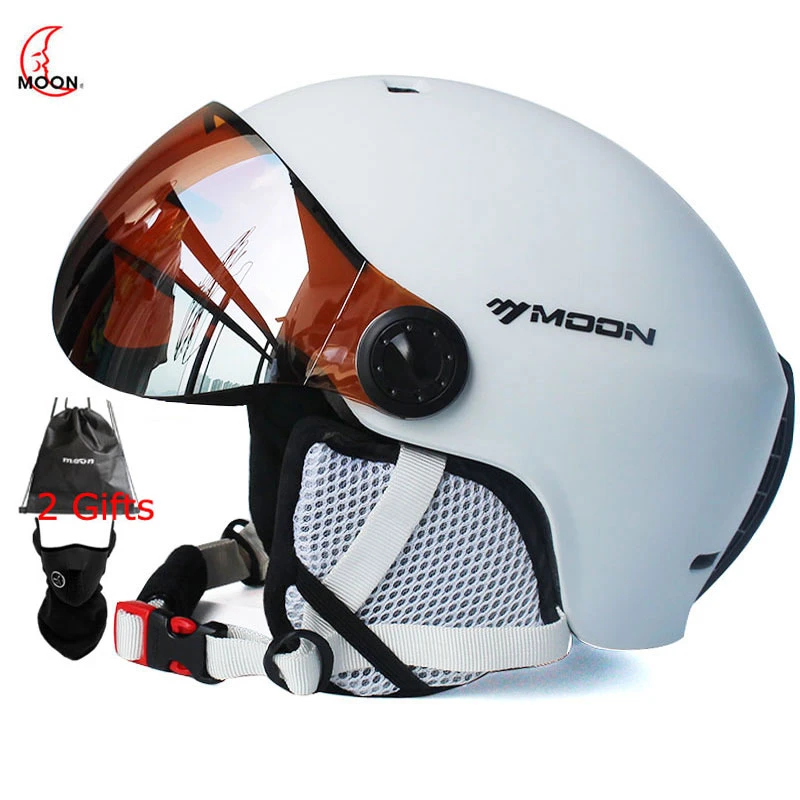 Skiing Winter Outdoor Ski Helmets Snowboard Snow Skateboard Goggles Glasse Visor