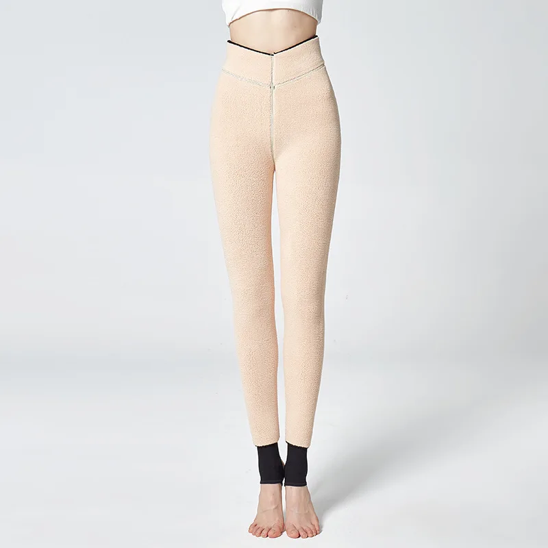 

2020New Thick Pencil Pants For ladies winter pants women warm leggings outer wear Skinny Femme Trousers pantalones para invierno