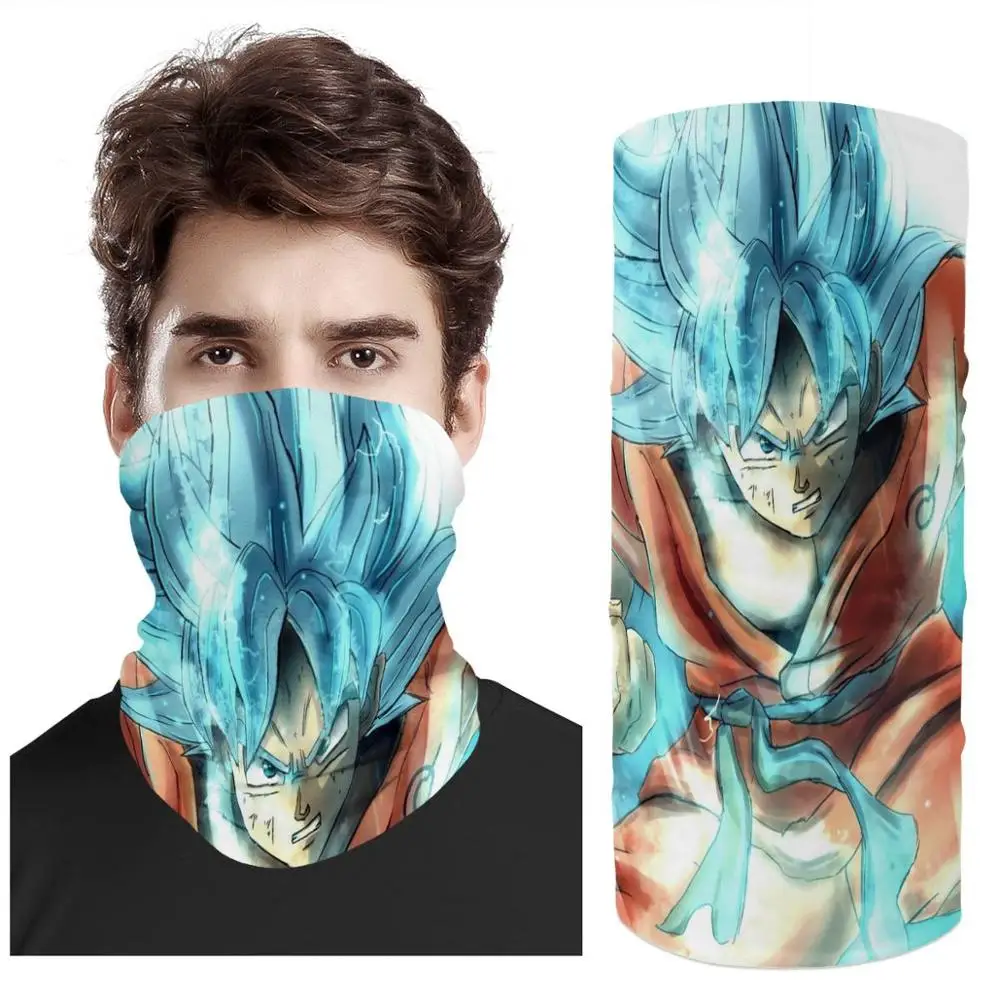 

Hot Dragon Ball Custom pattern Scarf Face Shield Tube Neck Gaiter Cover Head Bandana Soft Windproof Skiing Snowboard Headband