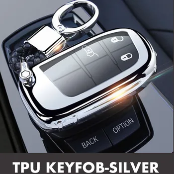 

TPU protect Key Cover for Jeep Cherokee Renegade for Dodge Journey Dart Durango Charger for Chrysler 300c Key Case