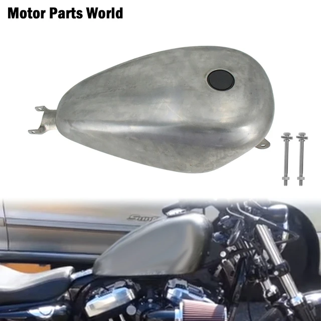 Motorrad Ersatz Öl Kraftstoff Tank 3,8 Gallonen Gal Gas Tank Injiziert Für  Harley Sportster Siebzig-zwei XL883 XL1200 Benutzerdefinierte 07-17 -  AliExpress