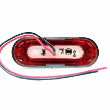 

Truck Car Light Side Marker Tail Light Clearance Lamp Trailer 12/24V Red 4