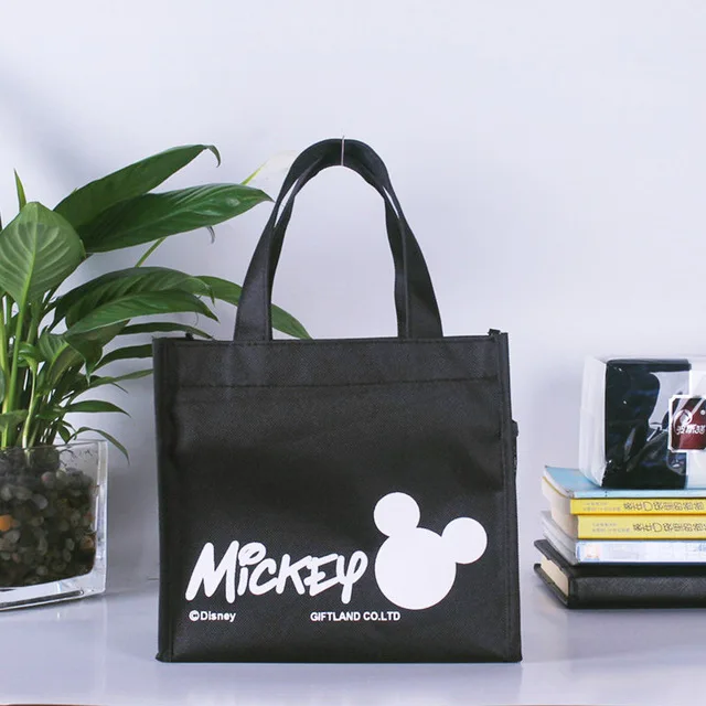 Disney мультфильм Минни Сумка для мам водонепроницаемый ланч бокс сумка складная сумка для начальной школы Обучение Ланч сумка - Цвет: 7
