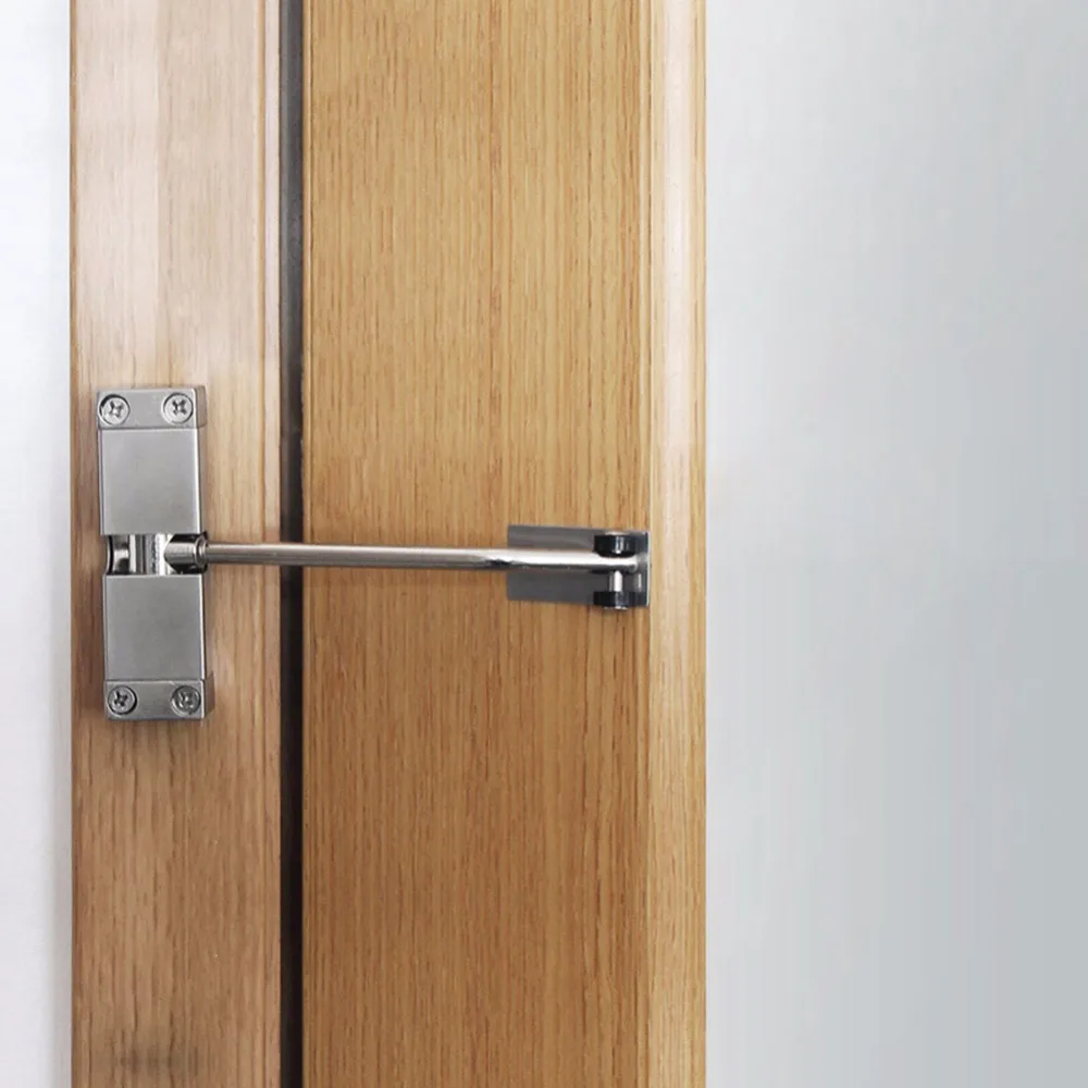 Easy Install Automatic Spring Door Closer,Small Door Catche 180 Degree Not Positioning Automatic Close The Fire Rated Aisle