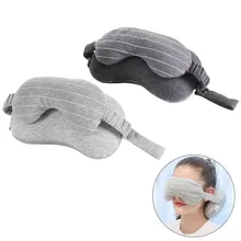 Портативная Автомобильная u-образная Подушка под шею с маской для глаз, подушка для путешествий, маска для глаз, многофункциональная подушка для путешествий