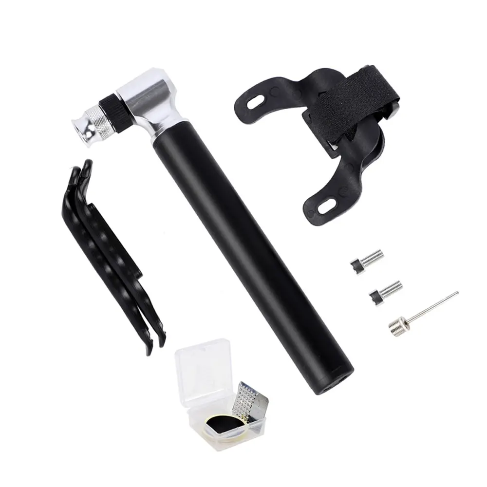 Lixada насос для велосипеда 160PSI/11Bar мини-напольный насос для велосипеда, насос для шин с инфляцией, Securepresta и Schrader Клапан-Шариковая игла, комплект для ремонта шин