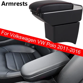 

For Volkswagen VW GOLF MK4 BORA BEETLE PASSAT B5 Polo 6R Jetta Skoda OCTAVIA Lavida armrest box universal car center console