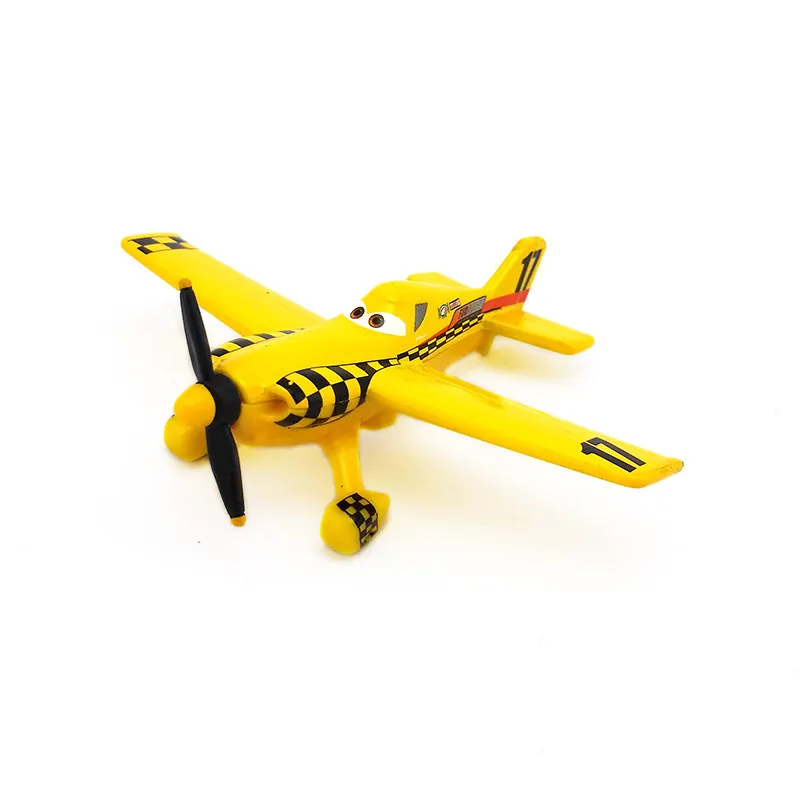 Disney Pixar самолет Дасти Crophopper El Chupacabra шкипер Ripslinger Металлический Литой самолет детские игрушки для мальчиков - Цвет: Yellow Bird