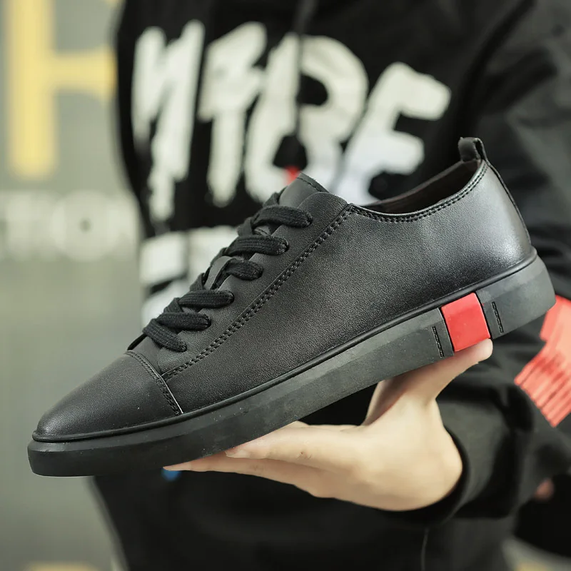 

Large Size 47 Sport Sneakers Men's Autumn And Winter Solid Color White Shoes Korean-style Casual Shoes MEN'S SHOES