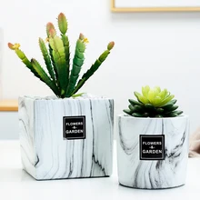 Современный керамический цветочный горшок домашний Европейский стиль украшение цветочный горшок Креативный цветочный горшок для суккулентных растений минималистичный керамический s