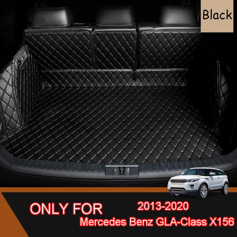 Leather Car Trunk Mat Carpet Tail Benz X156 Cargo Liners For Mercedes