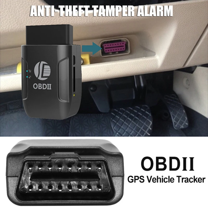 Vehemo OBDII gps трекер TK206 устройство локатор батарея gps локатор гео-забор сигнализация практическое дистанционное отключение питания