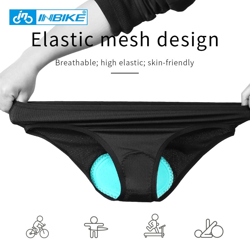 Women Bicycle Cycling Underwear Pants Gel 3D Padded Bike Triangle Shorts Briefs