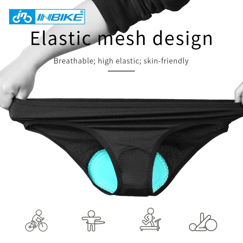 Нижнее белье INBIKE Pro женское для горных велосипедов спортивные треугольные
