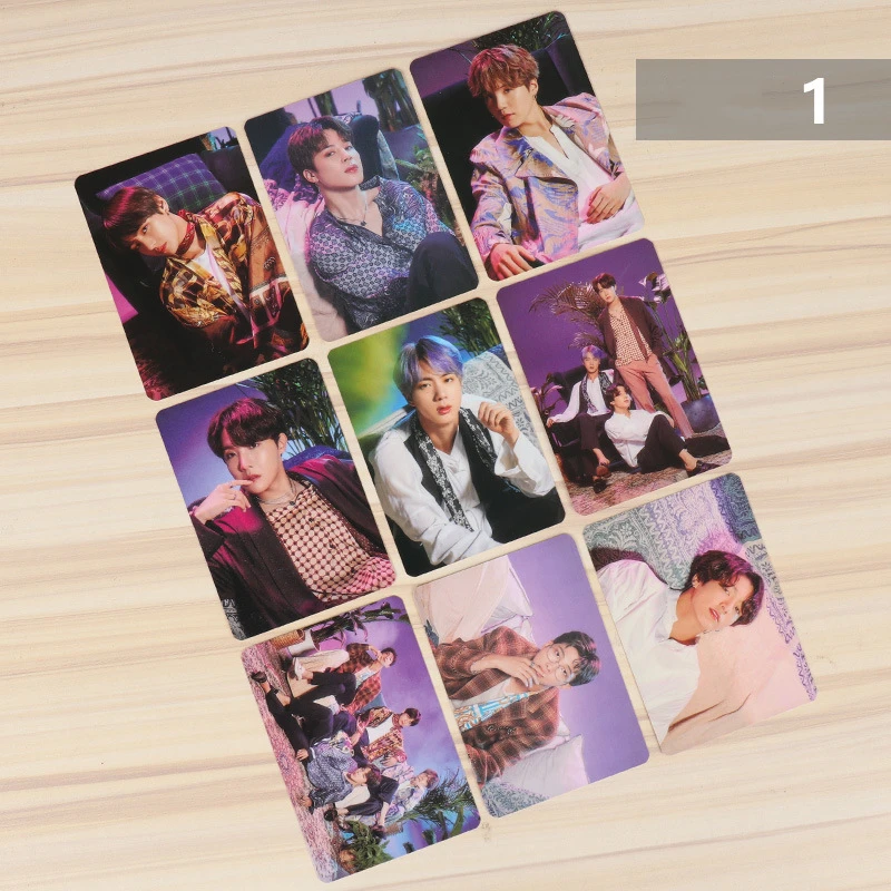 8 шт./компл. Kpop Bangtan boys Фотокарта Япония официальный Fanmeeting VOL.5 Волшебная лавка Розовый фотоальбом карты элегантная упаковка kpop - Цвет: 1
