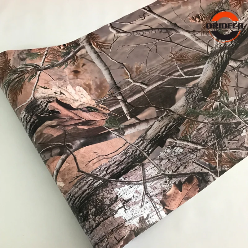 Realtree Camo Vinyl Car Wrap PVC Adhesive Film 4