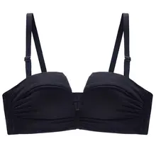 

Push Up Bra for Women Invisible Underwear Adjustable Detachable Bralette Comfort Soft 38 A B Cup Brasieres Female Strapless Bras