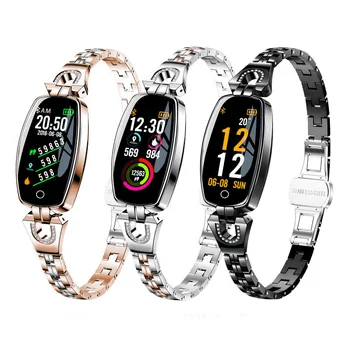 

H8 Women Smart Watch Ip67 Waterproof Heart Rate Monitoring Bluetooth For Android IOS Fitness Bracelet Smartwatch