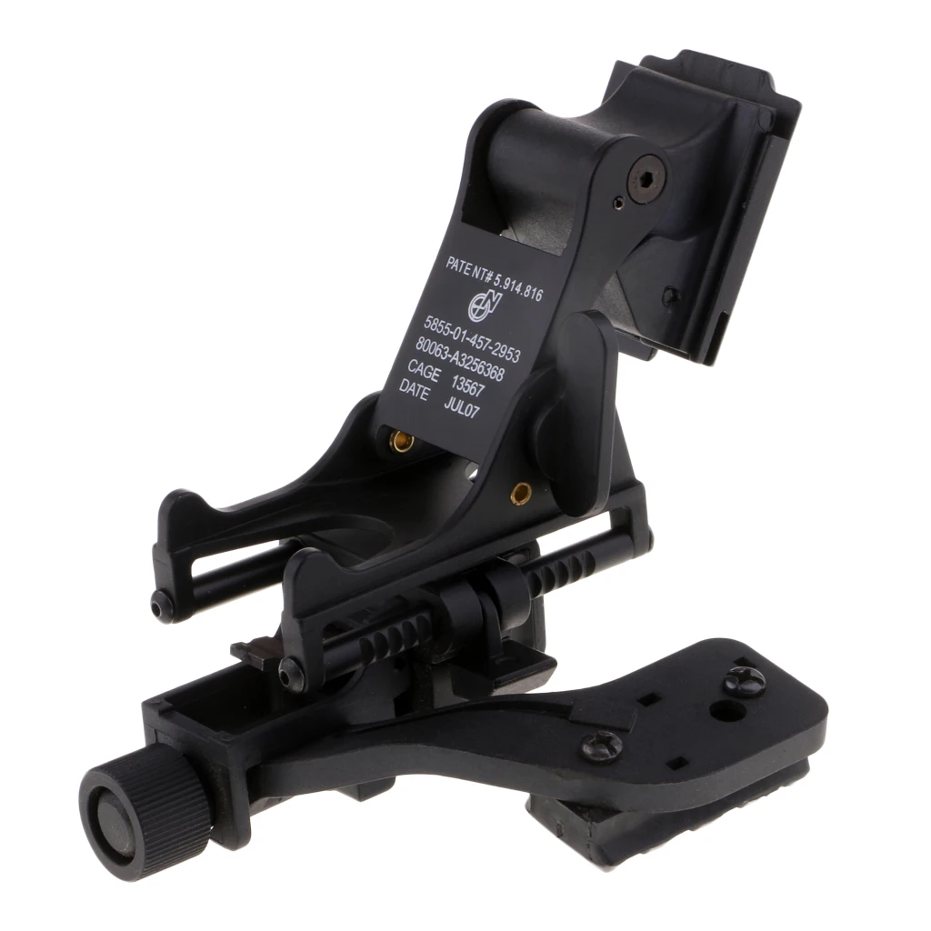 

Helmet Mount Holder Bracket Base for Magnifier Monocular Night Vision Goggles