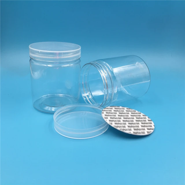 Transparent Plastic Jar 20 pcs Set