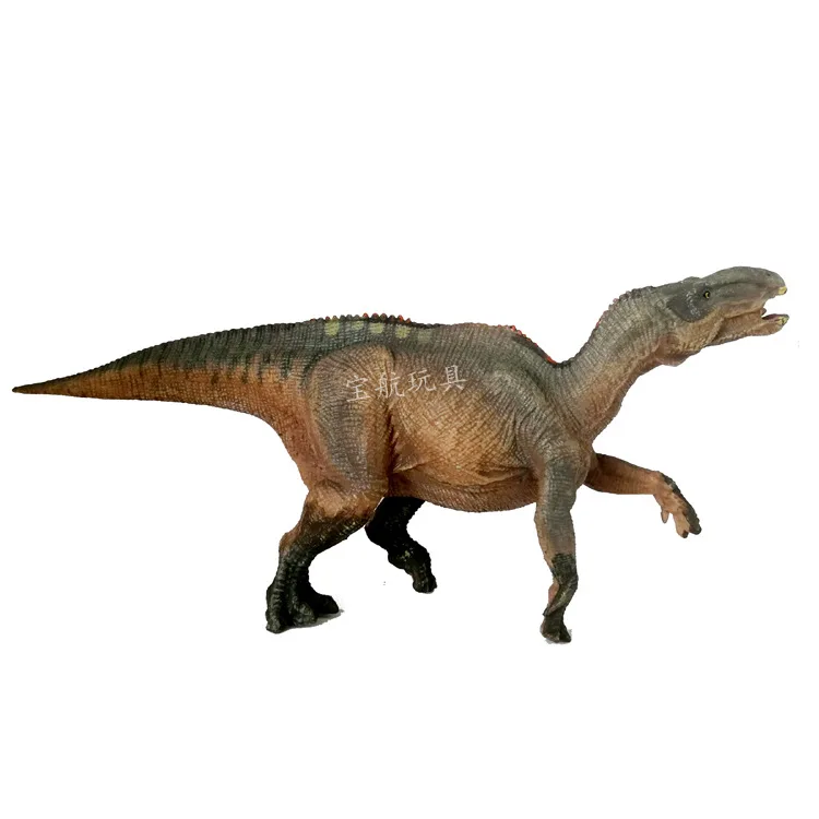 Новые продукты модельные фигуры динозавров животных и растений Модель однотонной игуанодон модель с Т-образным ремешком;-Рекс Динозавр Детская игрушка в подарок
