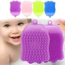 Многофункциональная детская Ванна Душ Массажная щетка силиконовый скребок новая чистящая щетка для мытья посуды