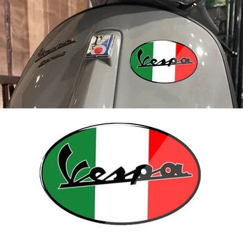 

Motorcycle oval Sticker Case for Piaggio Vespa Service Sprint GTS GTV LX PX PRIMAVERA 50 125 150 200 250 300 Super Sport