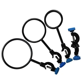 

Lab Stand Support Retort Ring Set and Lab Clamp Stand Holder(Set of 4Pcs)