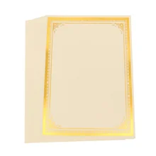 30PCS Practical Good Quality A4 Certificate Paper for Ceremony Graduation