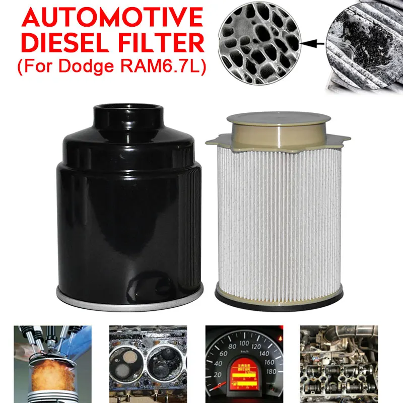 Vehemo фильтр для Ram для Dodge 2500 топливный фильтр дизельный фильтр сепаратор воды отдельный двигатель часть автомобиля аксессуары фильтрат