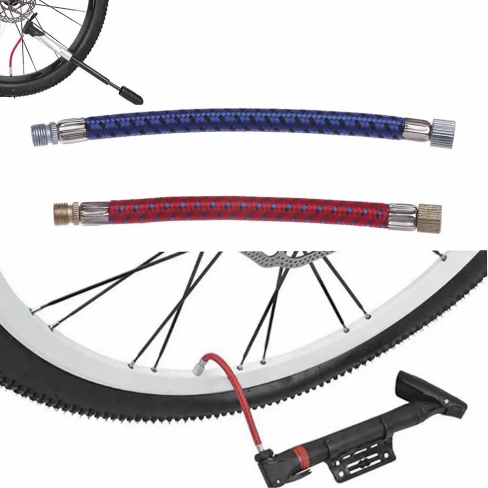 

1PC Bike Tube Pipe Cord Pump Extension Hose Adapter For 150Psi Schrader A/V Needle Valve Bicycle Repair Service Parts Tools