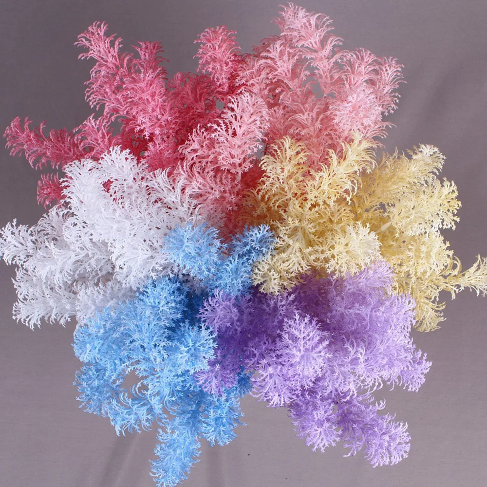 Description Picture 3 of itemSimulation Fake Flower Flower Arrangement Tree Plant Bouquet Artificial Leaf Wreath Home DIY Decoration