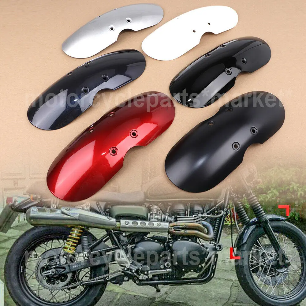 Аксессуары для мотоциклов короткое переднее крыло брызговик Triumph Bonneville T100
