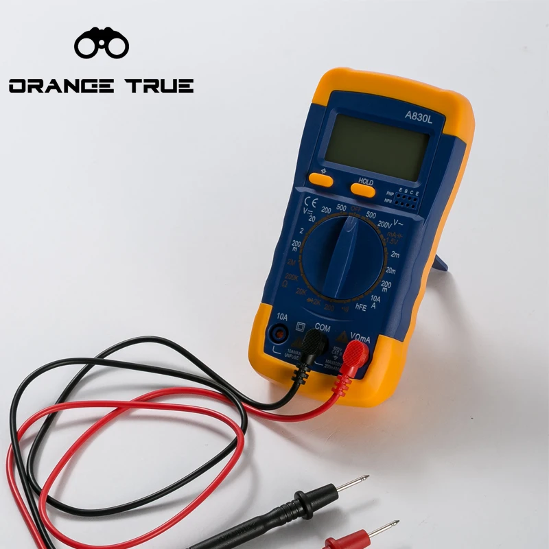 Цифровой мультиметр Аналоговый тестер True RMS профессиональный мультиметровый