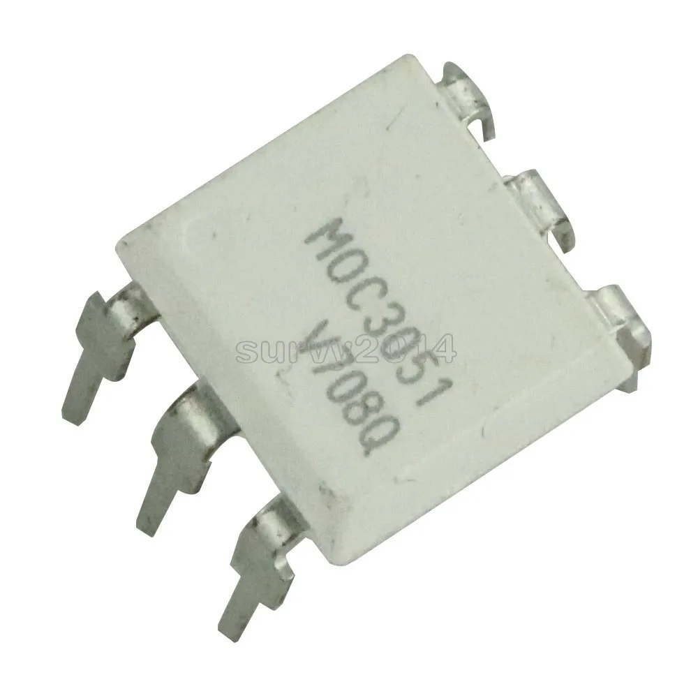 10 шт. IC MOC3051 оптрон TRIAC OUT 6 DIP NEW|Запасные части| |