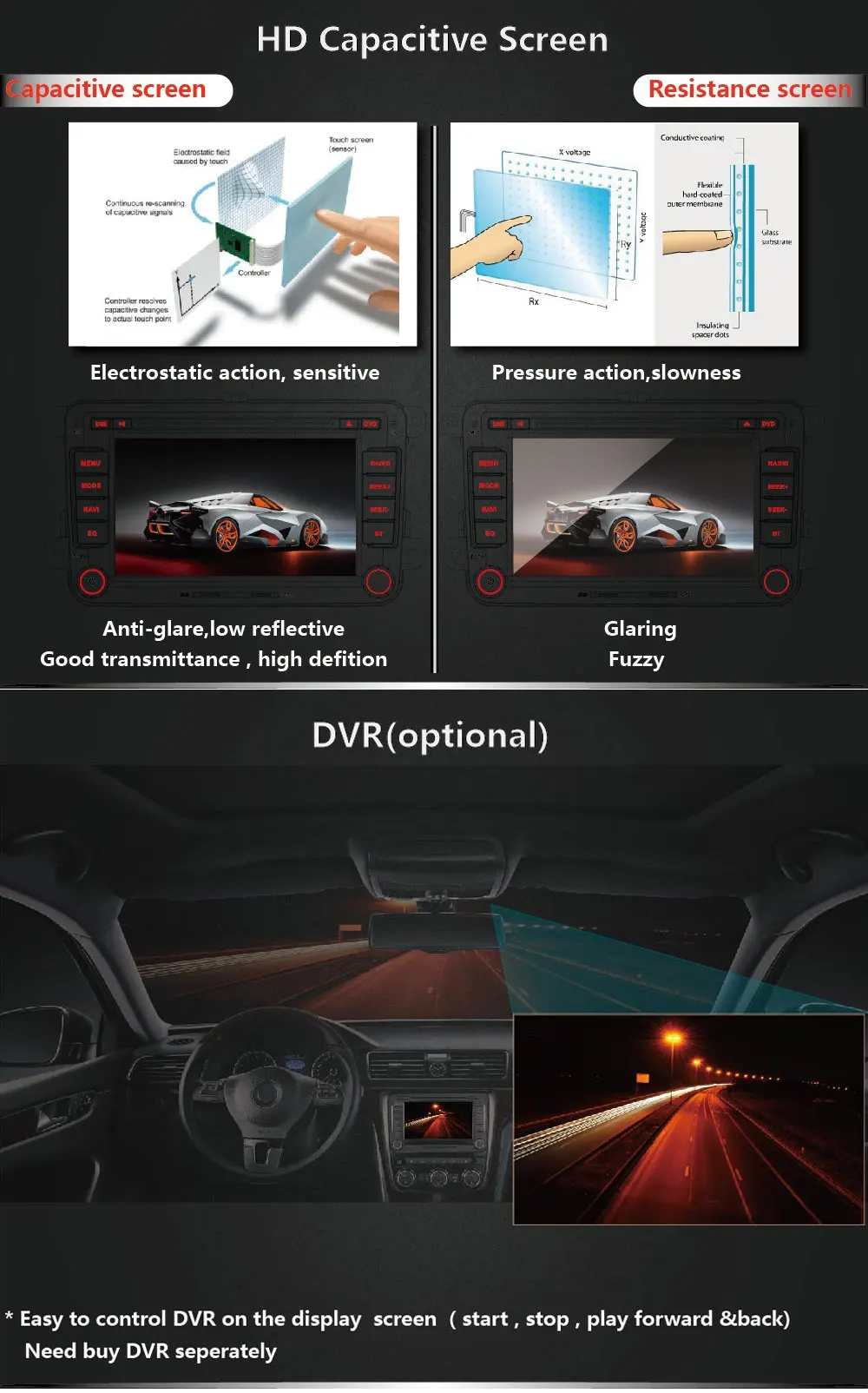 Excellent 7 Inch Car Multimedia Player Navigation Stereo DVD Car Radio 2 Din For VW GOLF SAGITAR JATTA MAGOTAN PASSAT B6 B7 Variant TOURAN 2